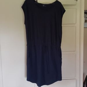 Gap sweatshirt style drawstring dress